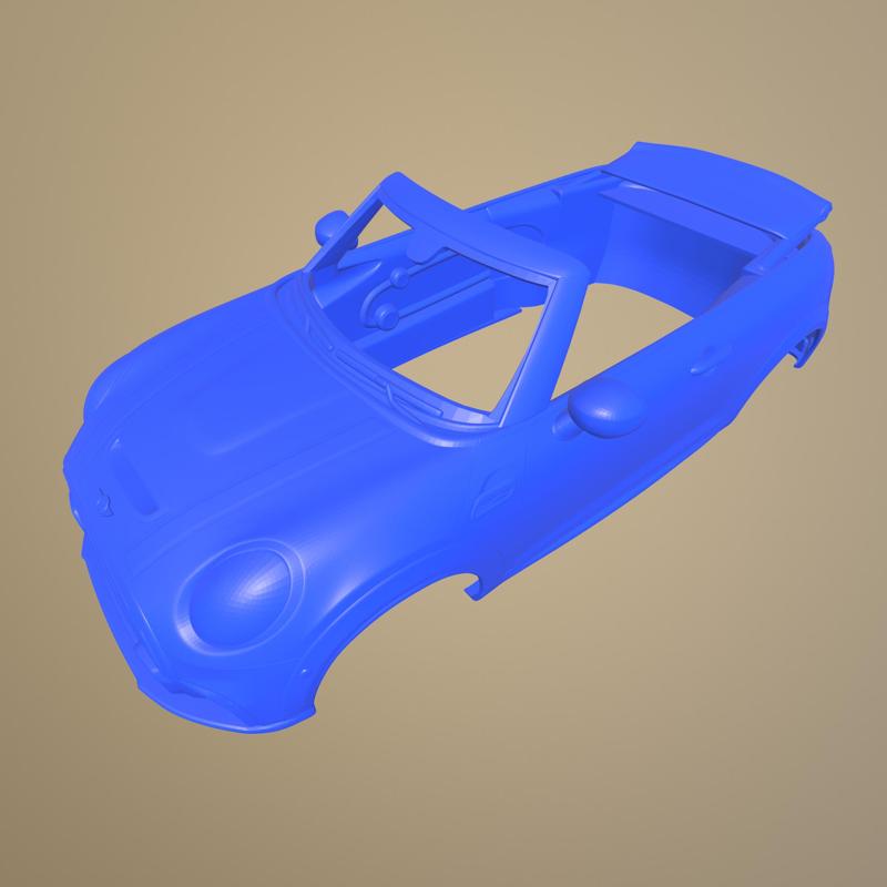 Mini Cooper jcw convertible 2022  Printable Car Body