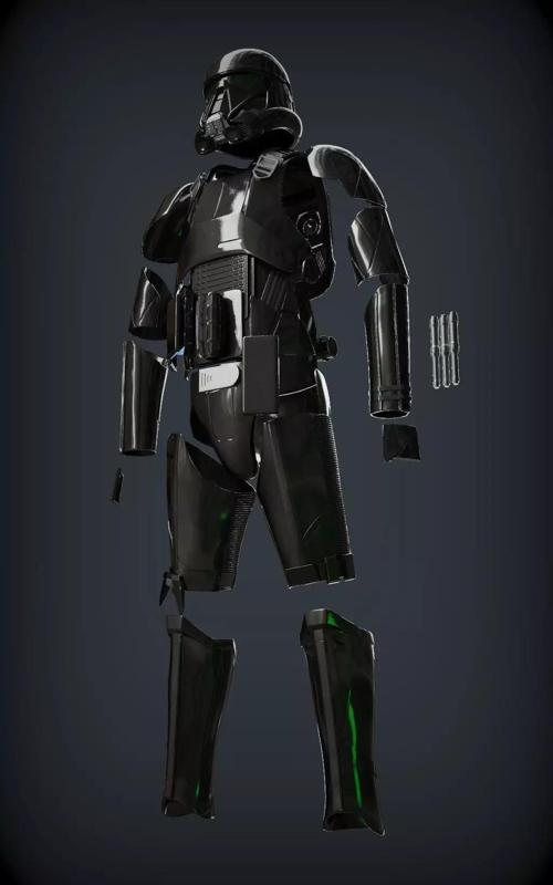 DEATH TROOPER ARMOR specialist armor included add e-11d rifle