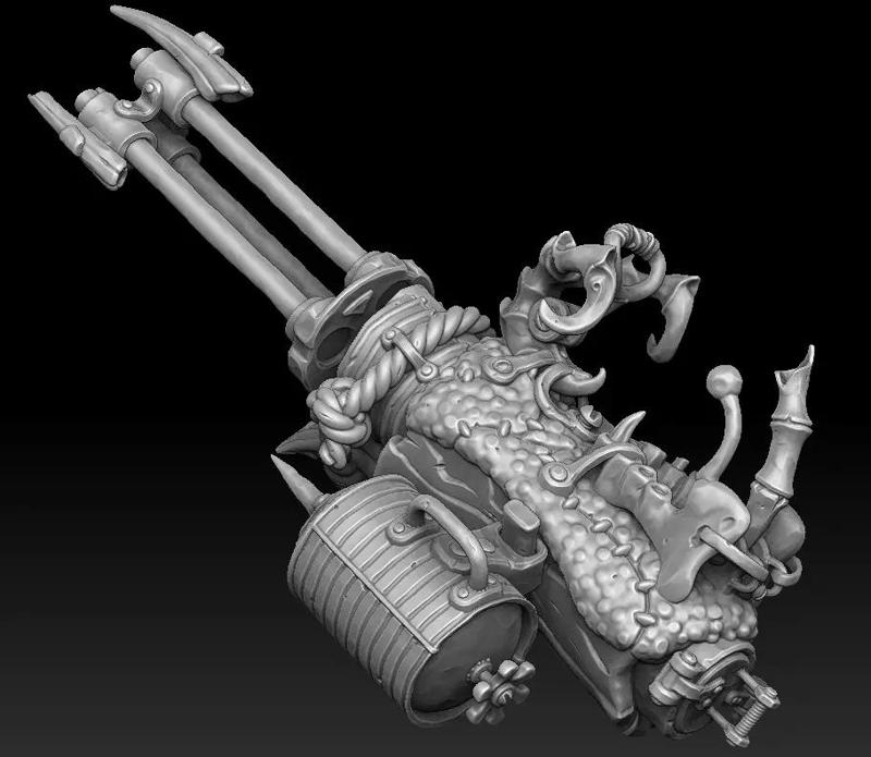 Desert minigun 3d print