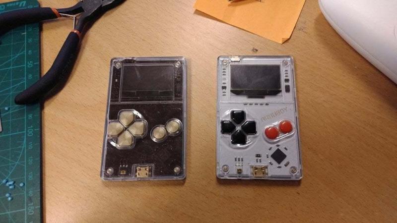 Arduboy buttons