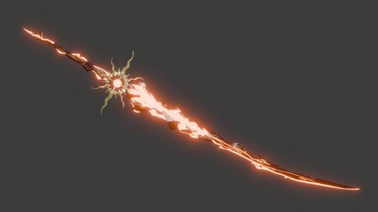 Augusta Sword - Wuthering Waves for 3Dprint 1