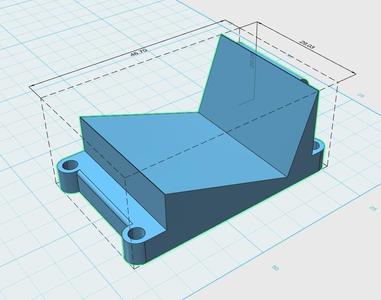 Lisam LS210 Quadcopter GoPro mount