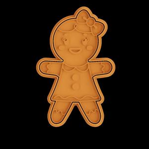 ginger woman COOKIE CUTTER