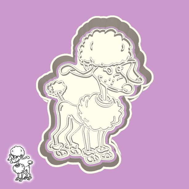 Rugrats cookie cutters - Fifi (Dog) (style 1)