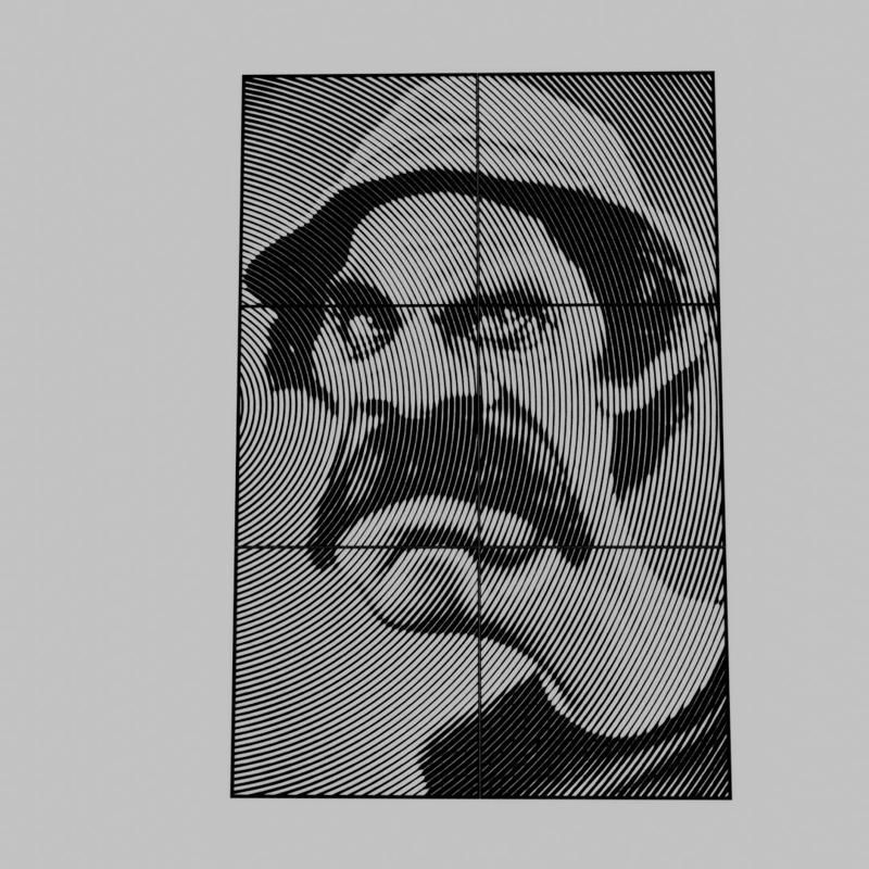 WALL ART - CARICATURE 1