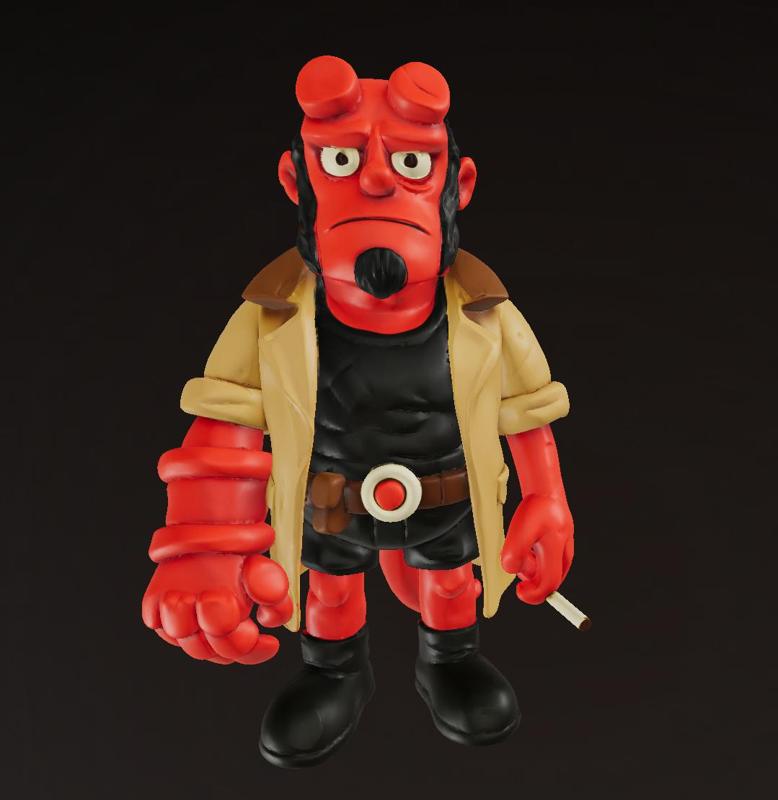 Chibi Hellboy