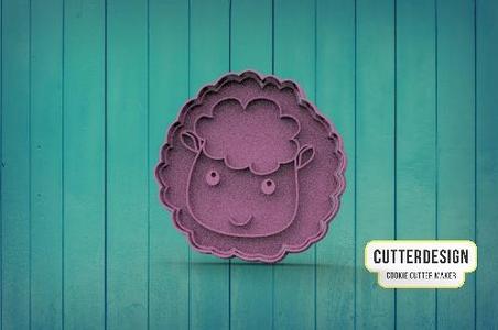 Sheep Sheep Cookie Cookie Cutter M2