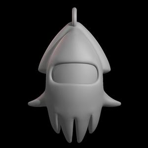 Mario Blooper Key Chain LLAVEROS Keyring