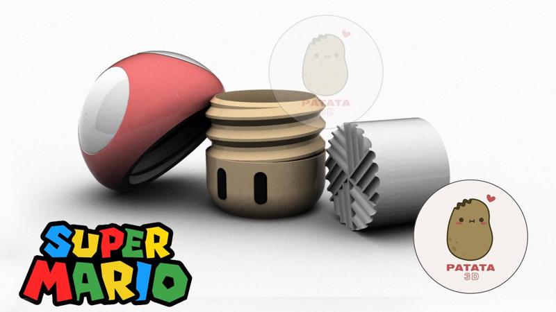 GRINDER MUSHROOM - SUPER MARIO BROS