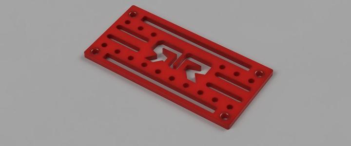 ARRMA Double Fan Cover 40mm x 40mm x 28mm Model 3