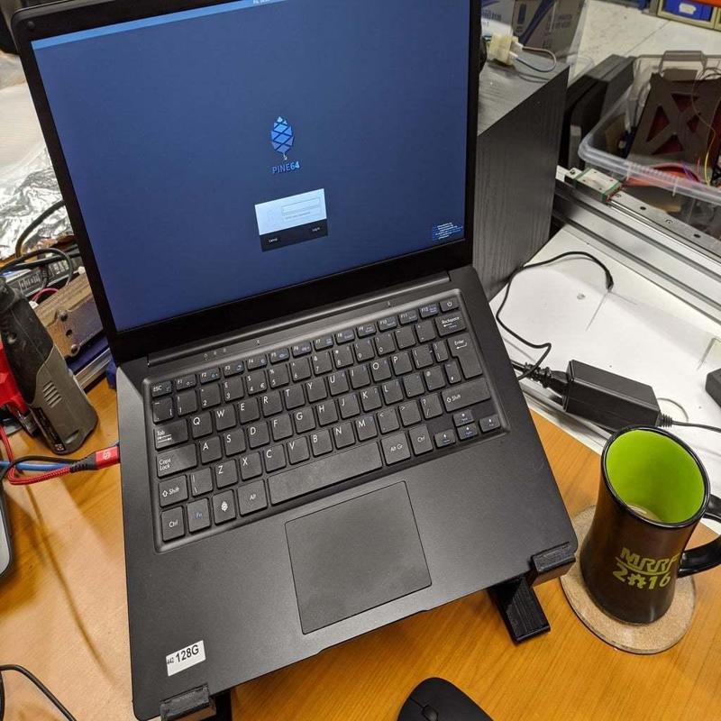 Pinebook Pro Laptop Stand.