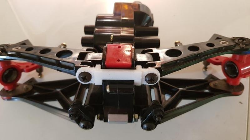 Tamiya HotShot front suspension brace