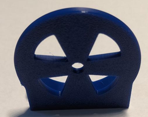 12th Scale Wheel Well Template