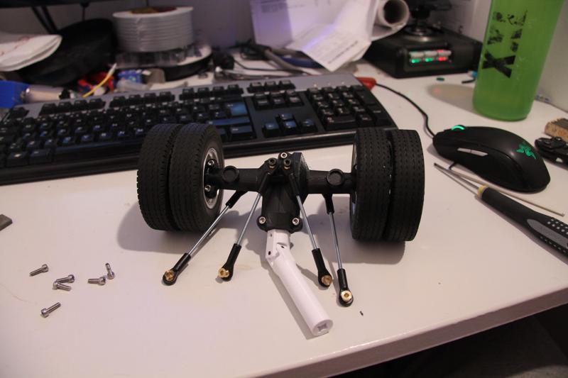 Printed truck: Rear axle V1
