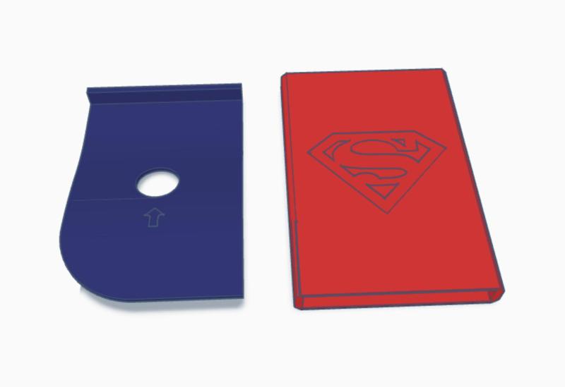 SUPERMAN BUSINESS CARD HOLDER