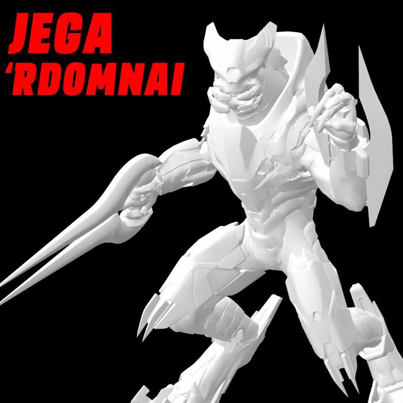 JEGA 'RDOMNAI! (HALO MINIATURES FOR TABLETOP GAMING) HIGH QUALITY!
