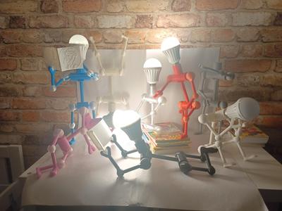 LITTLE HELPER DESIGN LIGHT GYRO GEARLOOSE DESKTOP LAMP