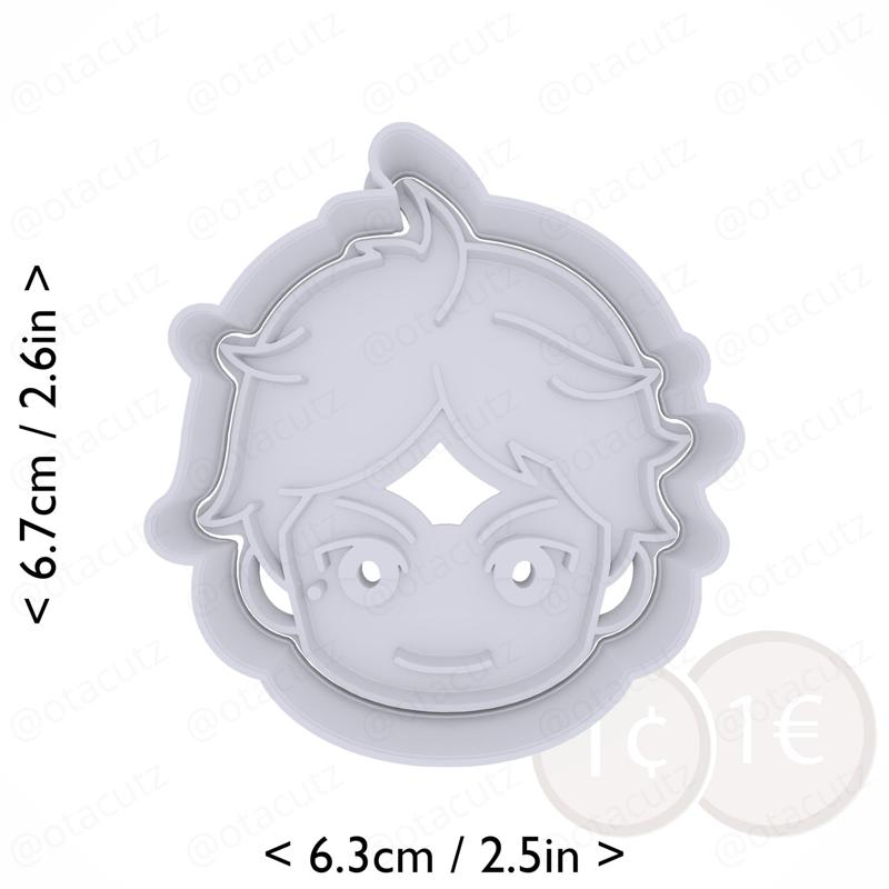 Koshi Sugawara Cookie Cutter / Haikyuu