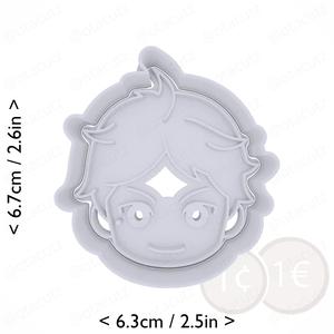 Koshi Sugawara Cookie Cutter / Haikyuu