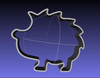 Hedgehog Cookie Cutter