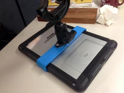 iPad Air lifeproof case to RAM mount