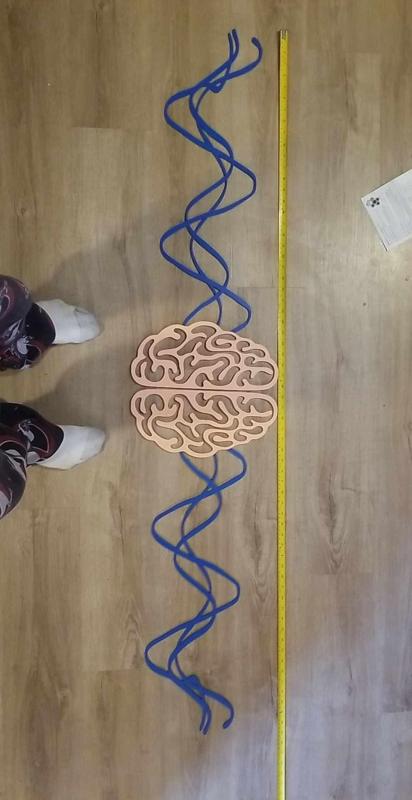 Brainwave wall art
