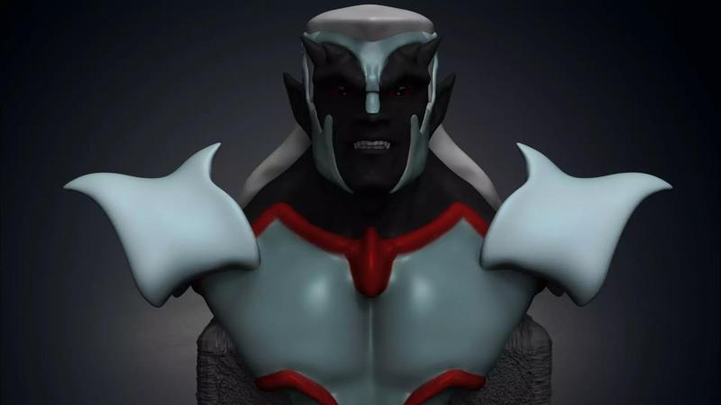 THAILOG OF GARGOYLES- PRINT BUST 3D