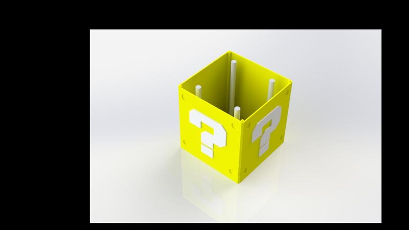 Mario Bros Surprise Box Lamp