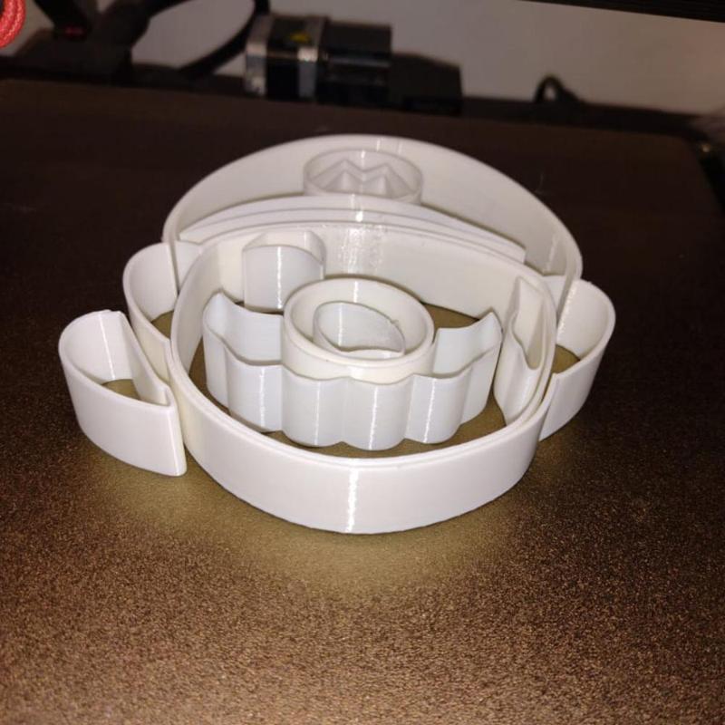 Molde Cara De Mario Bros