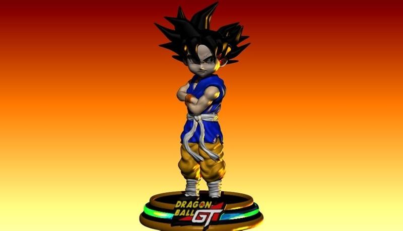 GOKU KID DRAGON BALL GT