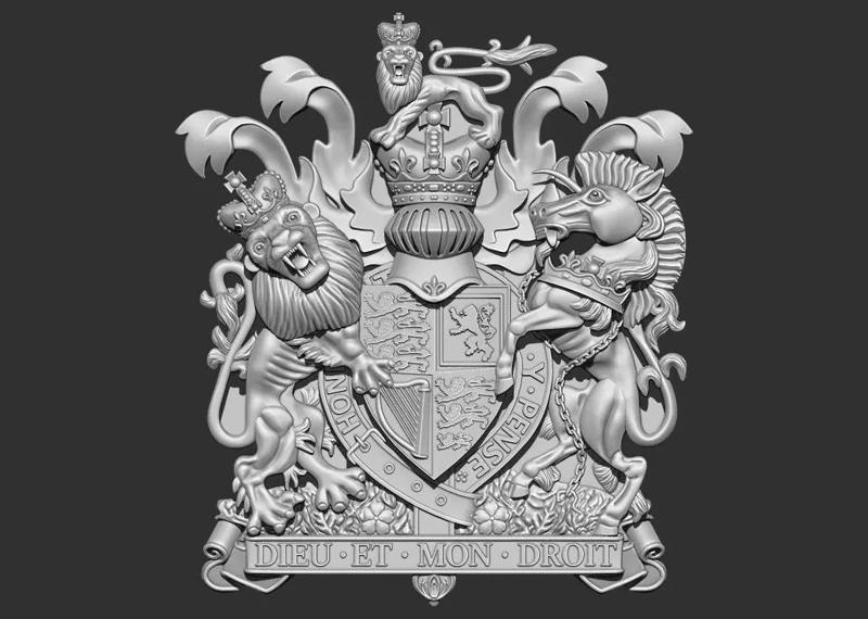 Dieu et mon droit     or    God and my right