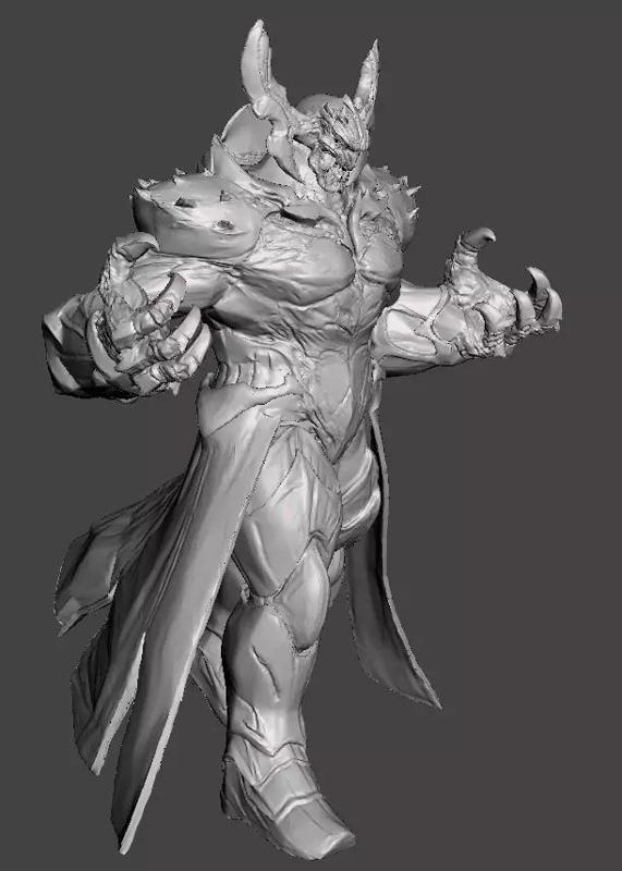 Dormammu standing 3d printing ready STL model