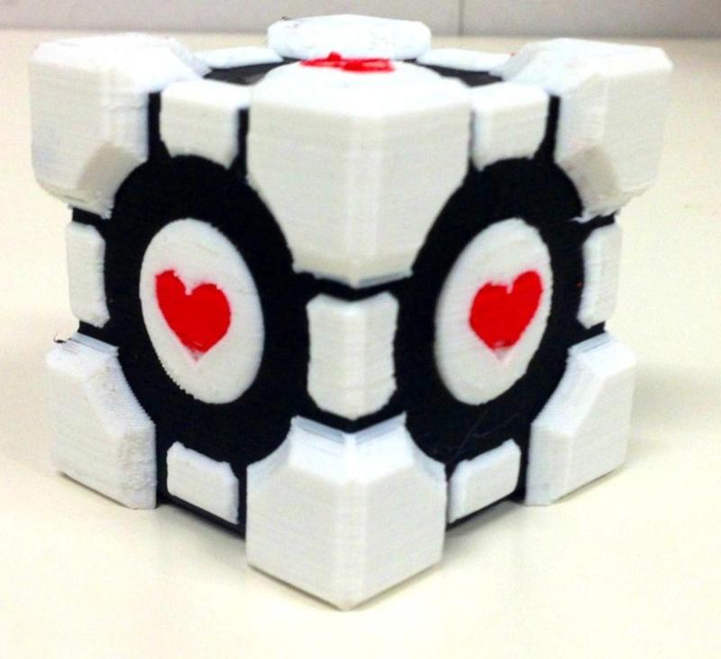 TriColour Companion Cube