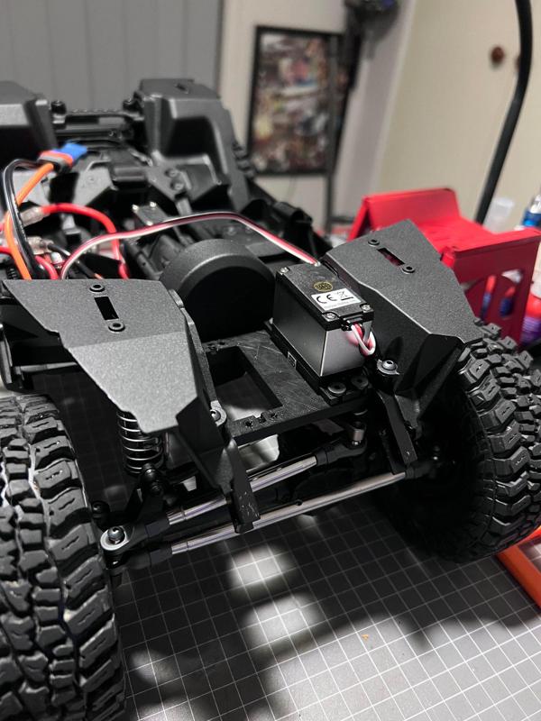 Axial CJ7 Vanquish VFD servo scx10.3 mount