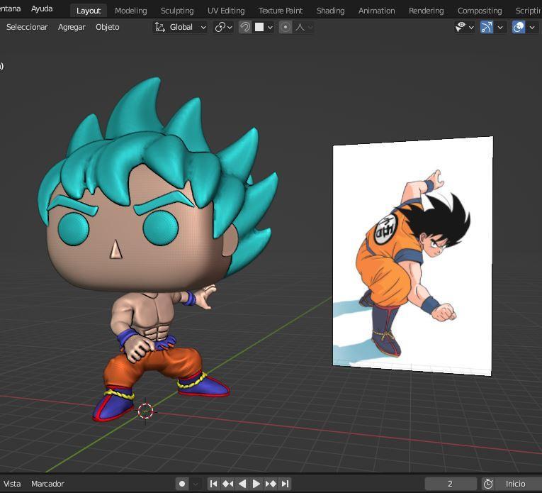 GOKU FUNKO POP