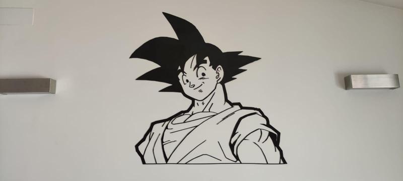 Goku Wall Decoration - Goku Art Wall