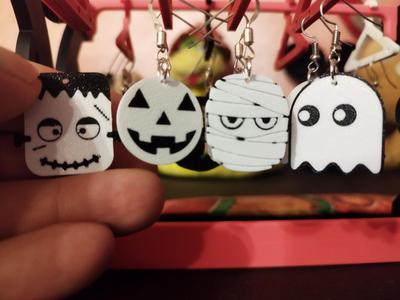 earring spooky for halloween