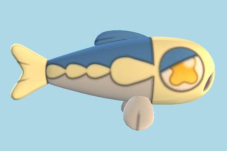 Wishiwashi 3D Model