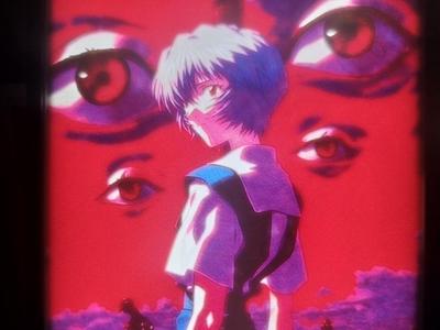 Rei Ayanami Colored Lithophane