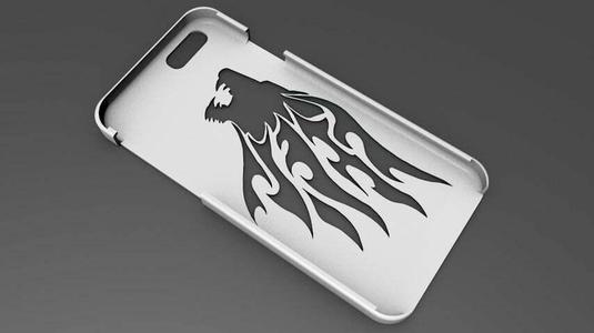 iPhone 6 Basic Case tribal lion head