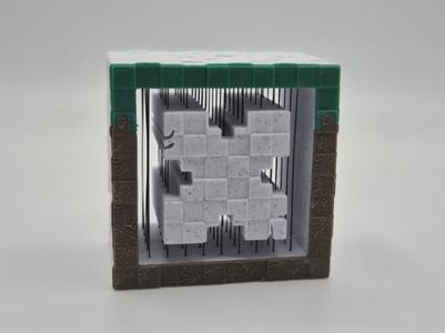 Minecraft Letter X String Art Alphabet