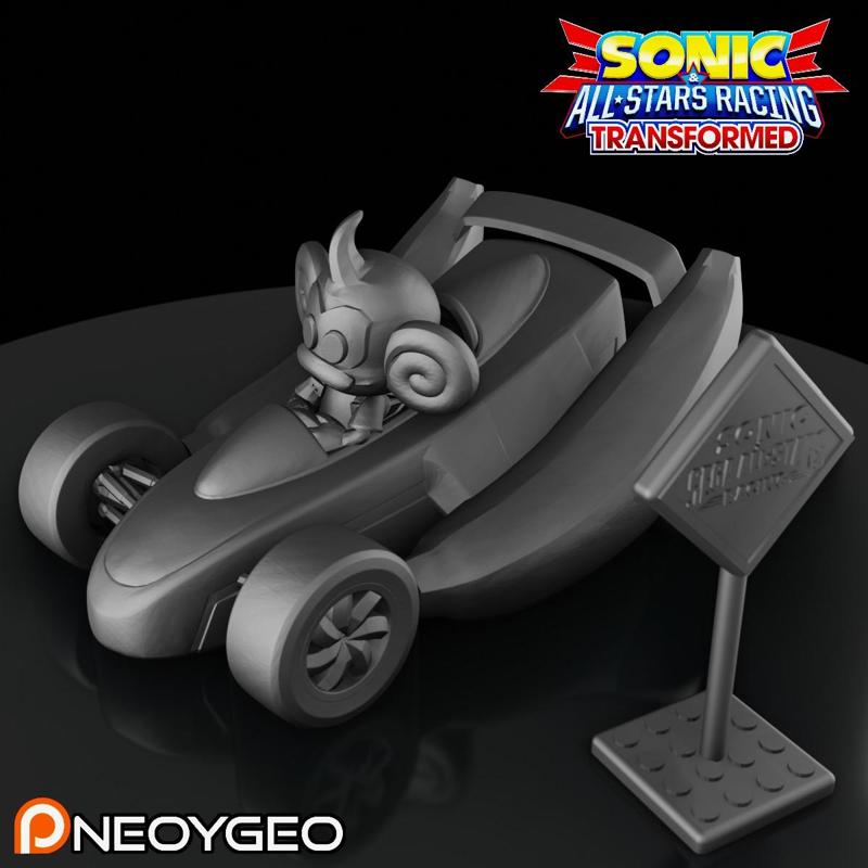 AIAI SUPER MONKEY BALL - SONIC & ALL-STARS RACING TRANSFORMED