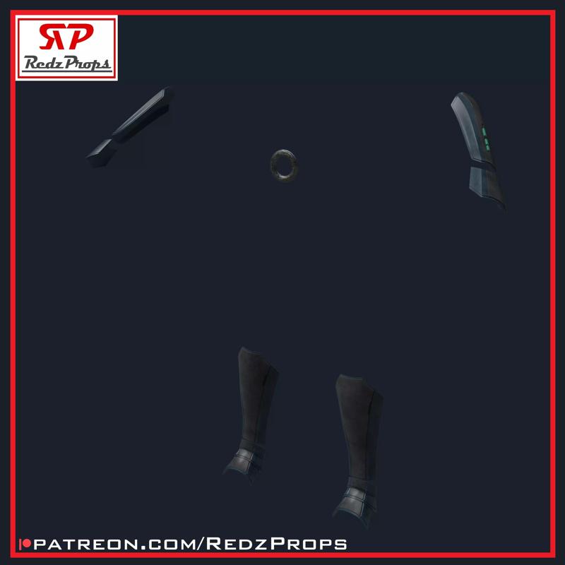 Ahsoka Armor Bundle Cosplay Prop