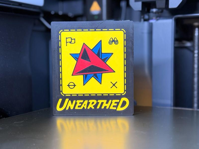 FLL Unearthed Logo Medallion