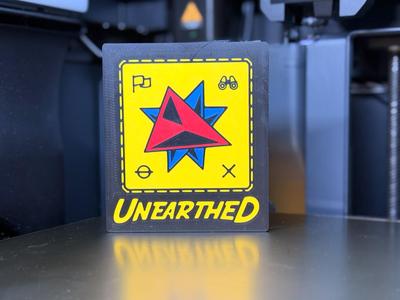 FLL Unearthed Logo Medallion