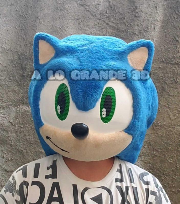 Cabeza sonic usable head sonic botarga sonic