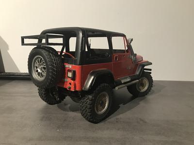 rear luggage rack for tamiya cc01