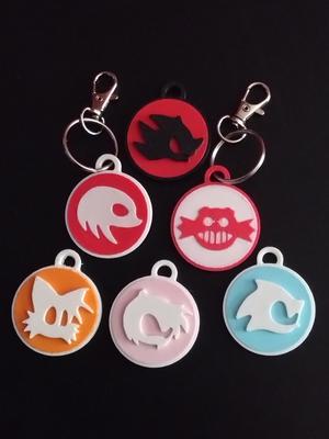 Assorted Sonic Charms