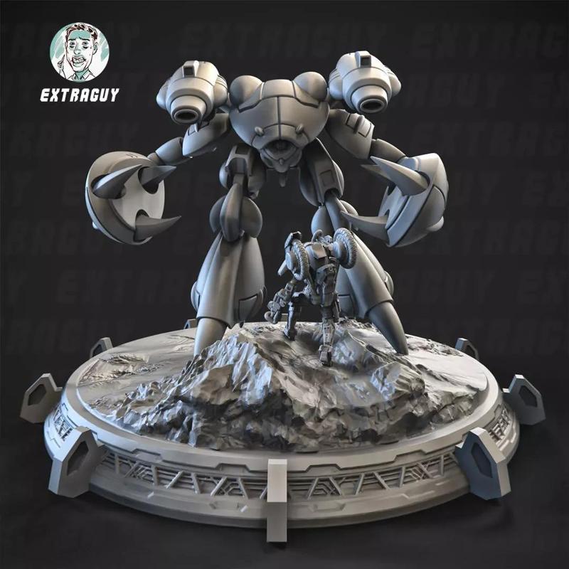 Mecha Crabby Patty Poseable Set 100mm