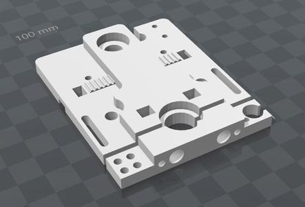 Effector plate for Micromake C1
